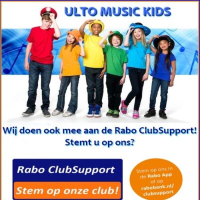 RABO CLUBSUPPORT ACTIE + ULTO MUSIC KIDS